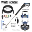 Westinghouse WPX2300e 2300 PSI 1.76-GPM Cold Water Electric Pressure Washer with 5 Spray Tips