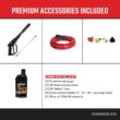 CRAFTSMAN (50-State) 3100 PSI 2.4-GPM Cold Water Gas Pressure Washer with 4 Spray Tips