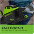 Greenworks 80-volt 26-in Battery Hedge Trimmer 2 Ah (Battery and Charger Included)