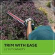 Greenworks 80-volt 26-in Battery Hedge Trimmer 2 Ah (Battery and Charger Included)