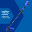 Kobalt Carbon Fiber 80-volt 17-in Straight Shaft Battery String Trimmer 2 Ah (Battery and Charger Included)