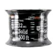 Cerrowire 500 ft. 12 Gauge Black Solid Copper THHN Wire 112-1651J