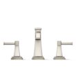 KOHLER Riff Vibrant Brushed Nickel Widespread 2-handle WaterSense Low-arc Residential Handle Bathroom Sink Faucet