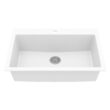 Karran Drop-in 33-Inches x 22-Inches Quartz Single bowl 1-Hole Kitchen Sink