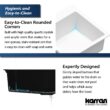 Karran Drop-in 33-Inches x 22-Inches Quartz Single bowl 1-Hole Kitchen Sink