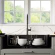 Karran Drop-in 33.0-Inches x 22.0-Inches Quartz Single bowl 1-Hole Kitchen Sink