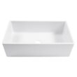SINKOLOGY Austen Undermount Farmhouse apron front 33-Inches x 18-Inches Fireclay Single bowl Kitchen Sink SINKOLOGY Austen Undermount Farmhouse apron front 33-Inches x 18-Inches Fireclay Single bowl Kitchen Sink