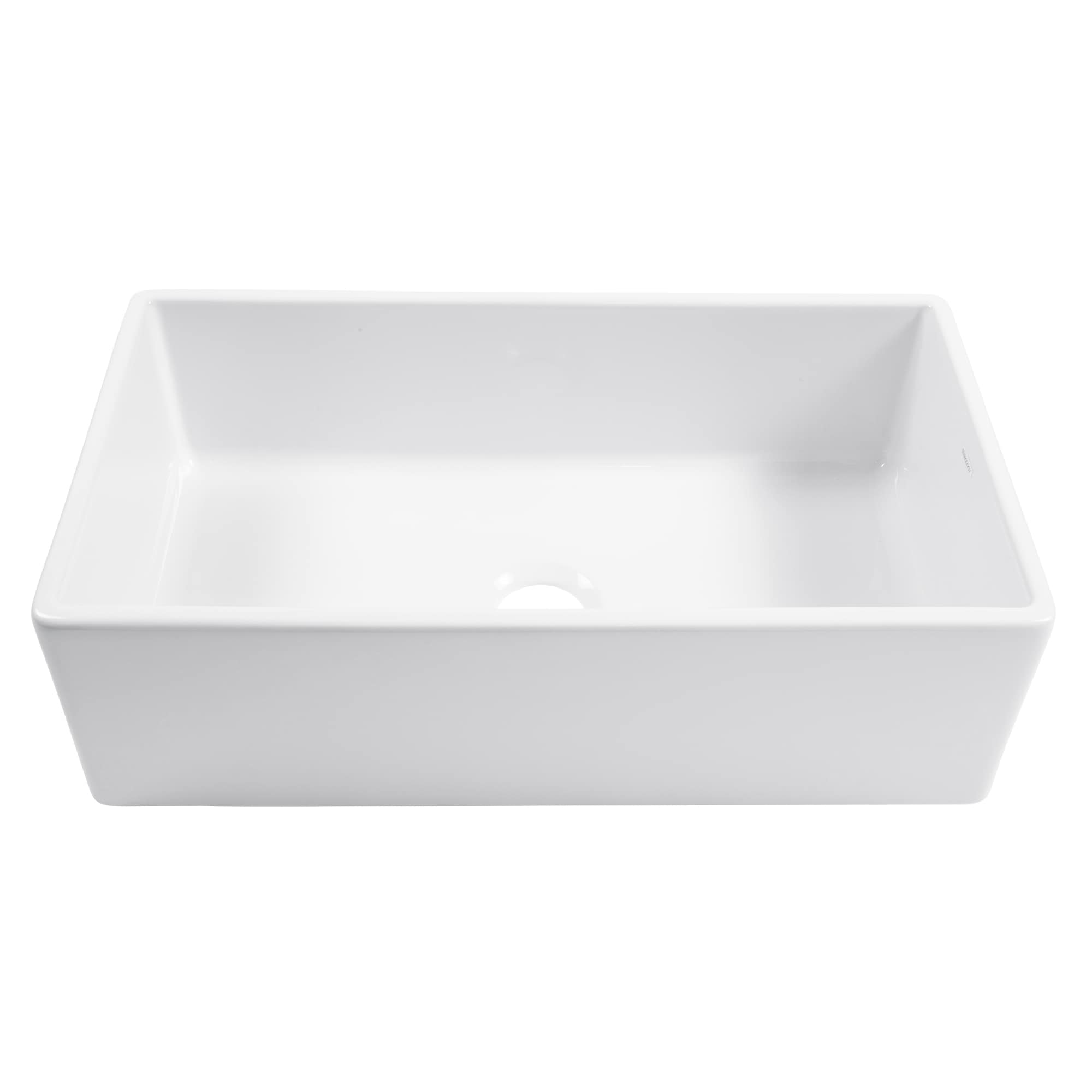SINKOLOGY Austen Undermount Farmhouse apron front 33-Inches x 18-Inches Fireclay Single bowl Kitchen Sink SINKOLOGY Austen Undermount Farmhouse apron front 33-Inches x 18-Inches Fireclay Single bowl Kitchen Sink