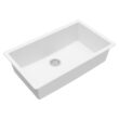 Karran Undermount 32.25-Inches x 19.25-Inches Quartz Single bowl Kitchen Sink