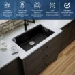 Karran Undermount 32.25-Inches x 19.25-Inches Quartz Single bowl Kitchen Sink Karran Undermount 32.25-Inches x 19.25-Inches Quartz Single bowl Kitchen Sink