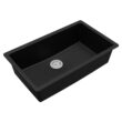 Karran Undermount 32.25-Inches x 19.25-Inches Quartz Single bowl Kitchen Sink Karran Undermount 32.25-Inches x 19.25-Inches Quartz Single bowl Kitchen Sink