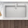 Ruvati Modena Drop-in 33-Inches x 22-Inches Stainless steel Single bowl 2-Hole 16 -Gauge Kitchen Sink