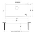 Ruvati Modena Undermount 31-Inches x 18-Inches Stainless steel Single bowl 16 -Gauge Kitchen Sink Ruvati Modena Undermount 31-Inches x 18-Inches Stainless steel Single bowl 16 -Gauge Kitchen Sink