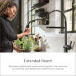 Moen Edwyn Chrome Single Handle Deck-mount Pull-down Kitchen Faucet with Sprayer ( Deck Plate Included ) (Soap Dispenser Included)