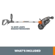 WORX Electric Lawn Edger and Trencher 7.5-Inches Push walk behind Electric Lawn Edger WORX Electric Lawn Edger and Trencher 7.5-Inches Push walk behind Electric Lawn Edger