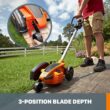 WORX Electric Lawn Edger and Trencher 7.5-Inches Push walk behind Electric Lawn Edger WORX Electric Lawn Edger and Trencher 7.5-Inches Push walk behind Electric Lawn Edger