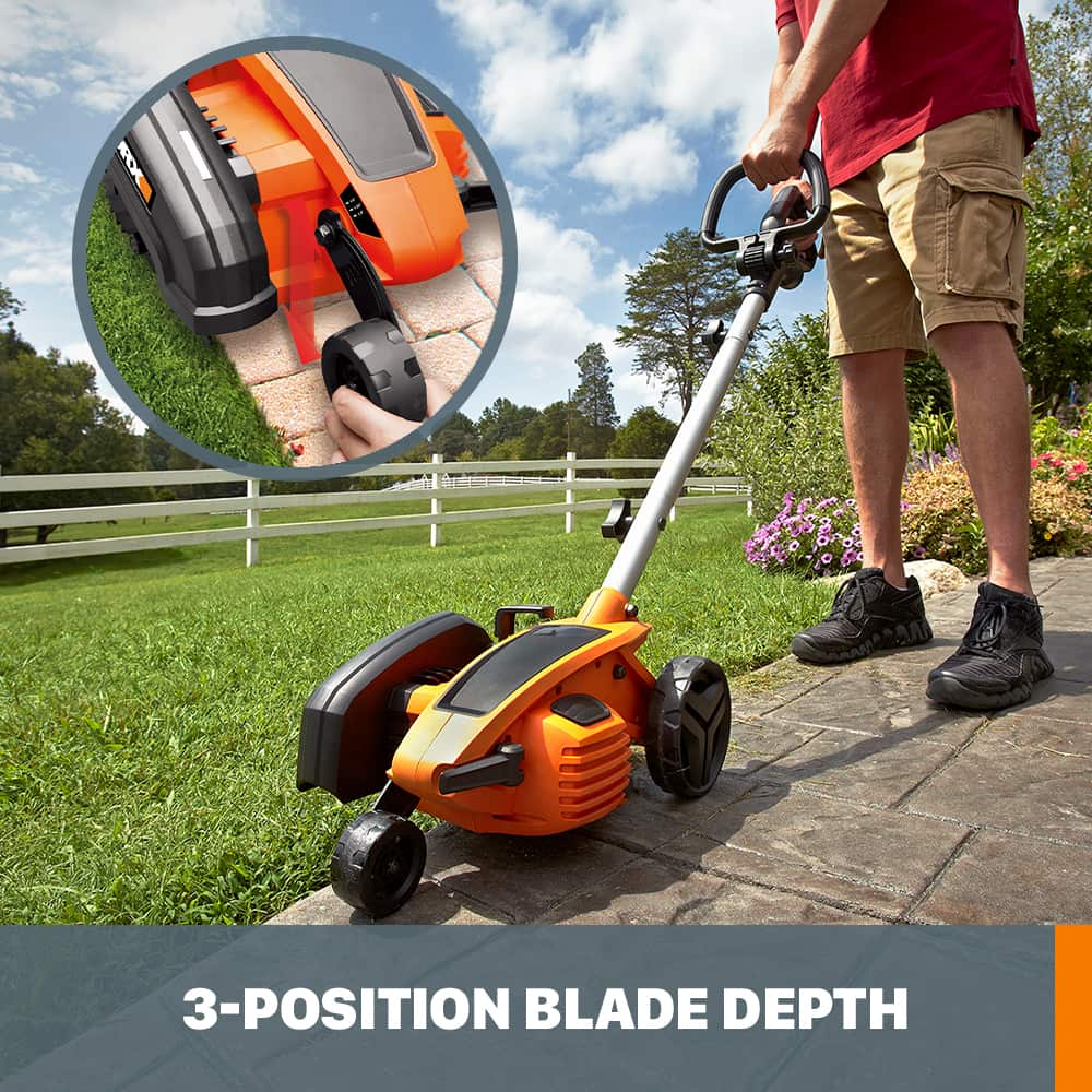 WORX Electric Lawn Edger and Trencher 7.5-Inches Push walk behind Electric Lawn Edger WORX Electric Lawn Edger and Trencher 7.5-Inches Push walk behind Electric Lawn Edger - Image 7