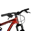 Hyper 29" Explorer Dual Suspension Mountain Bike, Adults Age 13+, Red