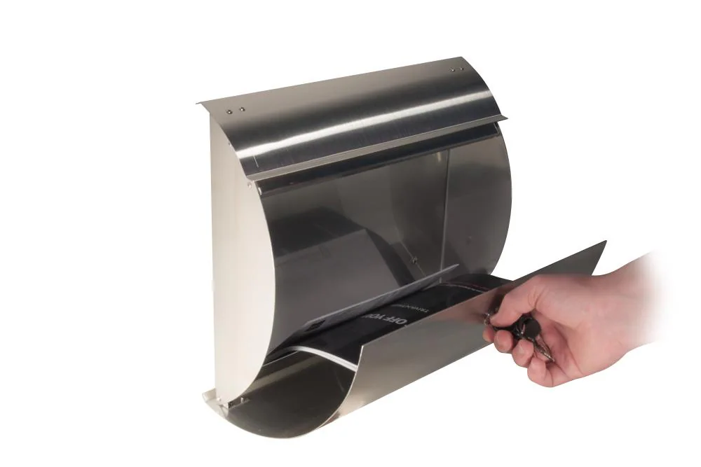 Spira Mailbox Spira Locking Metal Standard Mailbox Stainless steel Spira Mailbox Spira Locking Metal Standard Mailbox Stainless steel - Image 7