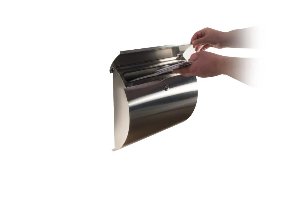 Spira Mailbox Spira Locking Metal Standard Mailbox Stainless steel Spira Mailbox Spira Locking Metal Standard Mailbox Stainless steel - Image 8