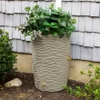 Good Ideas 50-Gallons Sandstone Plastic Rain Barrel Spigot