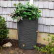 Good Ideas 50-Gallons Dark Granite Plastic Rain Barrel Spigot