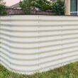 Vego Garden 42-Inches W x 60-Inches L x 32-Inches H Pearl White Metal Raised Garden Bed Vego Garden 42-Inches W x 60-Inches L x 32-Inches H Pearl White Metal Raised Garden Bed