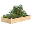 Greenes Fence 48-Inches W x 96-Inches L x 14-Inches H Natural Cedar Cedar Raised Garden Bed