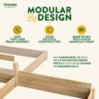 Greenes Fence 48-Inches W x 96-Inches L x 10.5-Inches H Natural Cedar Cedar Raised Garden Bed