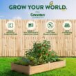 Greenes Fence 48-Inches W x 96-Inches L x 14-Inches H Natural Cedar Cedar Raised Garden Bed