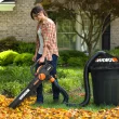 WORX Trivac 620-CFM 70-MPH Corded Electric Handheld Leaf Blower