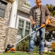 WORX Power Share 40-volt 13-in Straight Shaft Battery String Trimmer 2 Ah (Battery and Charger Included)