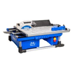 Kobalt 24V 7-Inches -Blade Cordless Wet Tabletop Sliding Table Tile Saw ( Battery Included )