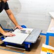 Kobalt 24V 7-Inches -Blade Cordless Wet Tabletop Sliding Table Tile Saw ( Battery Included )