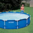 Intex 12-Feet x 12-Feet x 30-Inches Metal frame Round Above-Ground Pool with Filter Pump