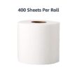 AmazonCommercial 2-Ply White Ultra Plus Individually Wrapped Toilet Paper/Bath Tissue, 400 Sheets per Roll (80 Rolls)(4.1 x 3.5 Sheet)