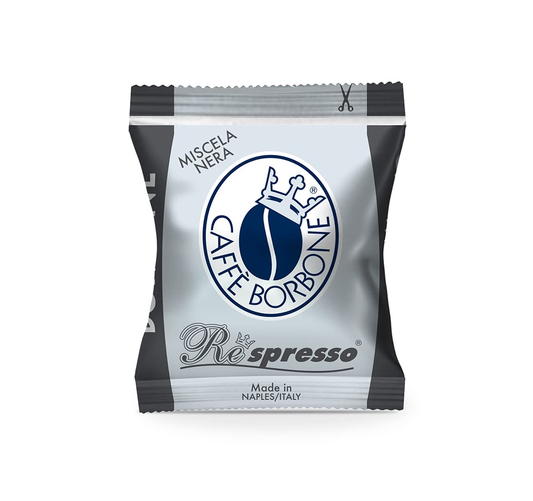 Caffe Borbone Nespresso Compatible Coffee Pods, Black Blend, Medium Roast, Arabica and Robusta Blend, Intense and Robust, 100 Count Caffe Borbone Nespresso Compatible Coffee Pods, Black Blend, Medium Roast, Arabica and Robusta Blend, Intense and Robust, 100 Count - Image 6