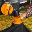 WORX Trivac 620-CFM 70-MPH Corded Electric Handheld Leaf Blower