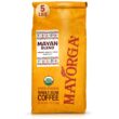 Mayorga Organic Coffee 5lb Mayan Blend Medium Roast Whole Bean Coffee Specialty Grade, Kosher