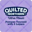 Quilted Northern Ultra Plush Toilet Paper, 24 Supreme Rolls = 105 Regular Rolls, 3-ply Bath Tissue