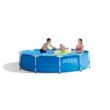 Intex 10-Feet x 10-Feet x 30-Inches Metal frame Round Above-Ground Pool with Pool Cover