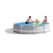 Intex 10-Feet x 10-Feet x 30-Inches Metal frame Round Above-Ground Pool with Filter Pump with Pool Cover