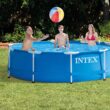 Intex 28200EH + 28603EG 10-Feet x 10-Feet x 30-Inches Metal frame Round Above-Ground Pool