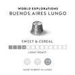 Nespresso Original Line, Buenos Aires Lungo, Light Roast Coffee, 50 Count Espresso Coffee Pods
