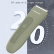 MANSPOT Manscape Pubic Hair Trimmer for Men and Women, Electric Ball Trimmer Pubic Trimmer Shaver, Green MANSPOT Manscape Pubic Hair Trimmer for Men and Women, Electric Ball Trimmer Pubic Trimmer Shaver, Green