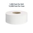 AmazonCommercial 2-Ply White 9' Jumbo Roll Toilet Paper/Bath Tissue (416972), Bulk for Business, 1000 feet per Roll (12 Rolls)