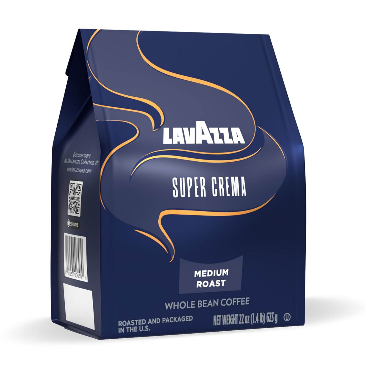 Lavazza Super Crema Whole Bean Coffee, Medium Espresso Roast, Arabica and Robusta Blend, 22 oz Bag (Pack of 6) Lavazza Super Crema Whole Bean Coffee, Medium Espresso Roast, Arabica and Robusta Blend, 22 oz Bag (Pack of 6) - Image 8