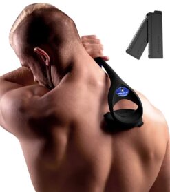 Bakblade 2.0 Back Shavers for Men, DIY Hair Shaver, Safety Blade Technology & Ergonomic Handle, Wet & Dry Shaving