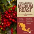 Mayorga Organic Coffee 5lb Mayan Blend Medium Roast Whole Bean Coffee Specialty Grade, Kosher