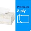Tork Advanced Facial Tissue Flat Box White, Soft, 2-ply, 30 x 100 tissues, TF6810